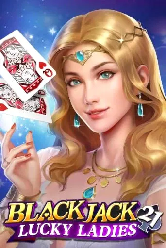 Blackjack Lucky Ladies 21 with fantasy-style queen and cards