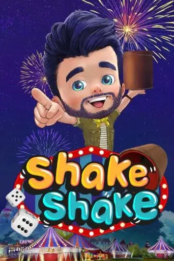 Shake Shake slot with cheerful character, fireworks and festive background